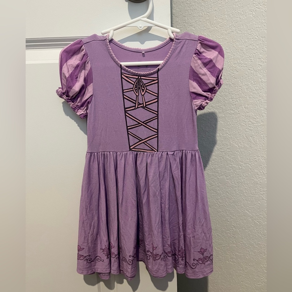 Posh Peanut Disney Rapunzel Twirl Dress